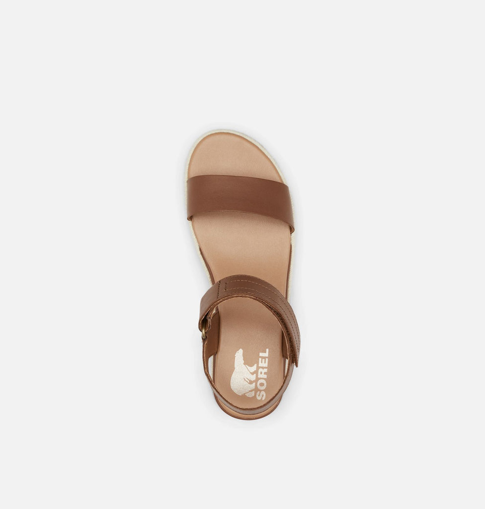 Sorel | Cameron Flatform Sandal - Tan