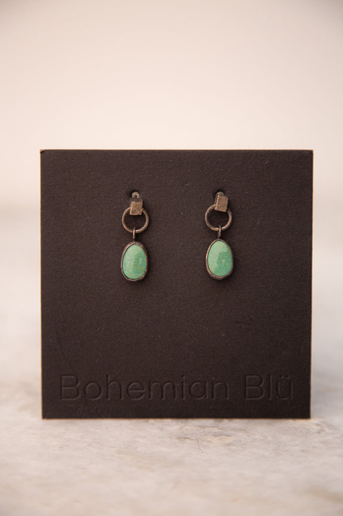 Bohemian Blu | Turquoise Hanging Earrings