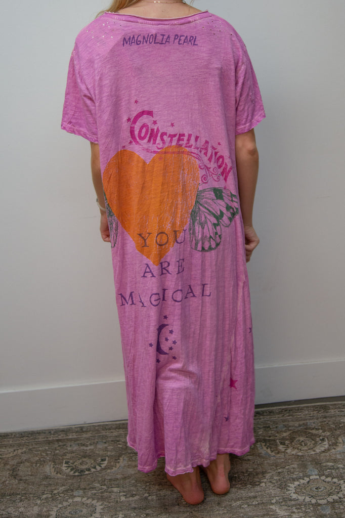 Magnolia Pearl | Peace Art Love Gandhi Tee Dress