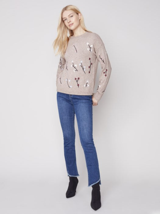 Charlie B | Embroidered Sweater