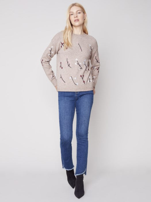 Charlie B | Embroidered Sweater