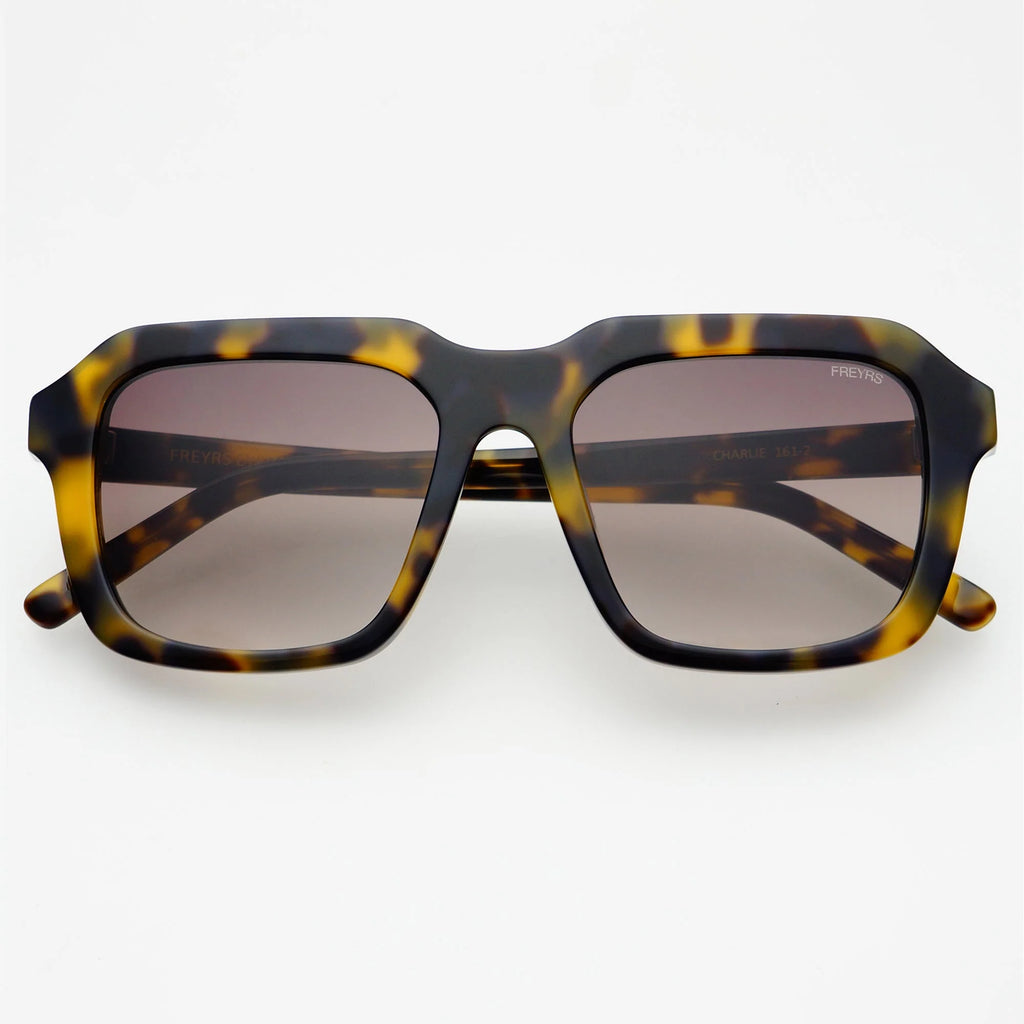 Charlie Yellow Tortoise Sunglasses