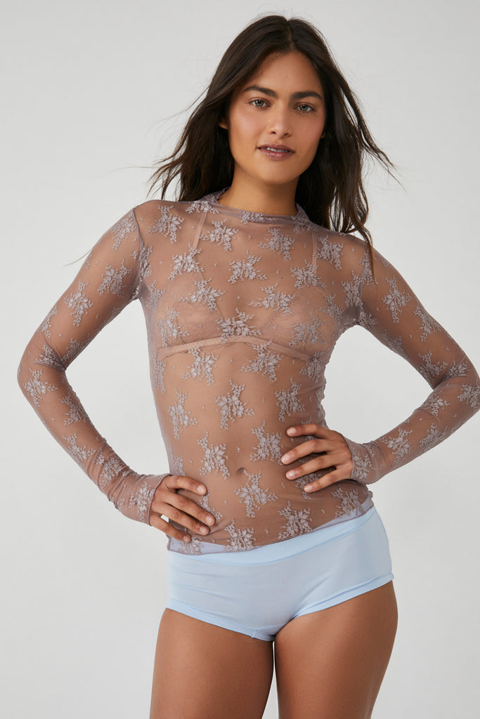 Free People | Lady Lux Layering Top - Maple