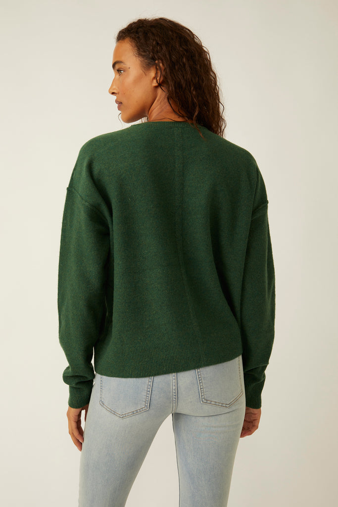 Free People | Luna Pullover - Forest Pine