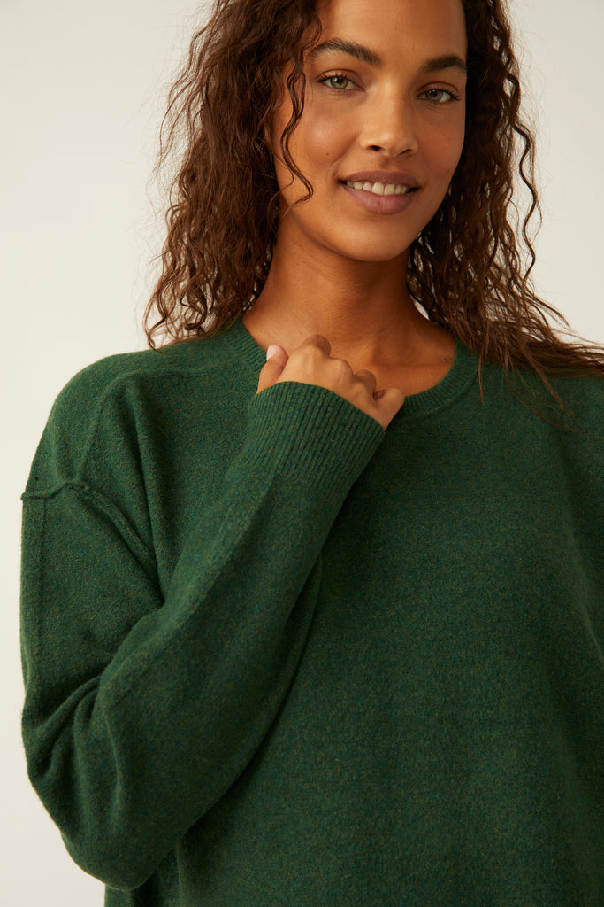 Free People | Luna Pullover - Forest Pine