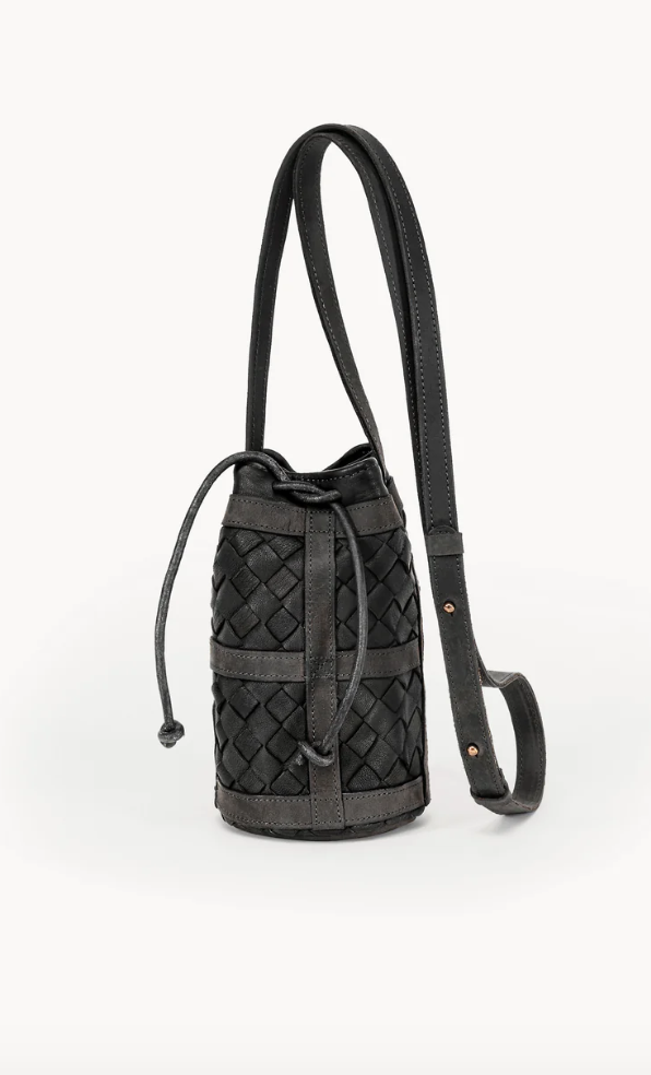 Deux Mains | Essential Mini Bucket Bag - Black