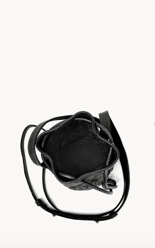 Deux Mains | Essential Mini Bucket Bag - Black