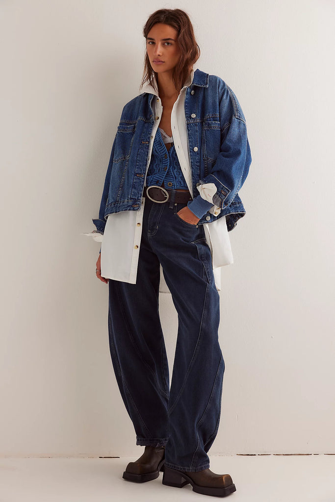 Free People | Opal Swing Denim Jacket Got The Blues